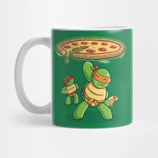 Delicious Disk Attack - Ninja Turtles Mug